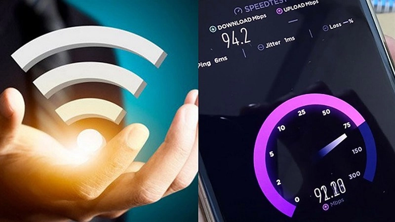 Biểu tượng Wi-Fi mạnh mẽ trên màn hình điện thoại.